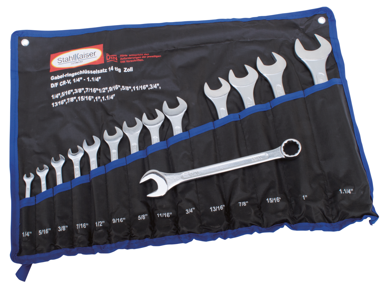 Zodiac 14-PIECE Inch Size Combination Wrench Set – Tools & Chemicals
