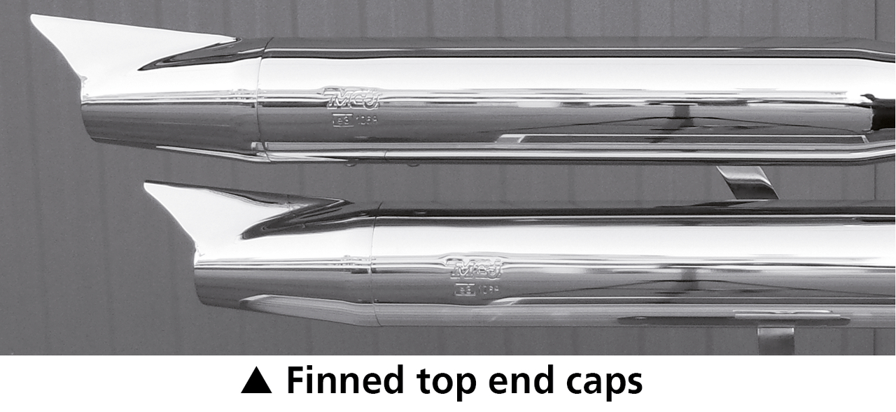 Mcj Endcaps for 80MM Mcj Mufflers – Exhaust