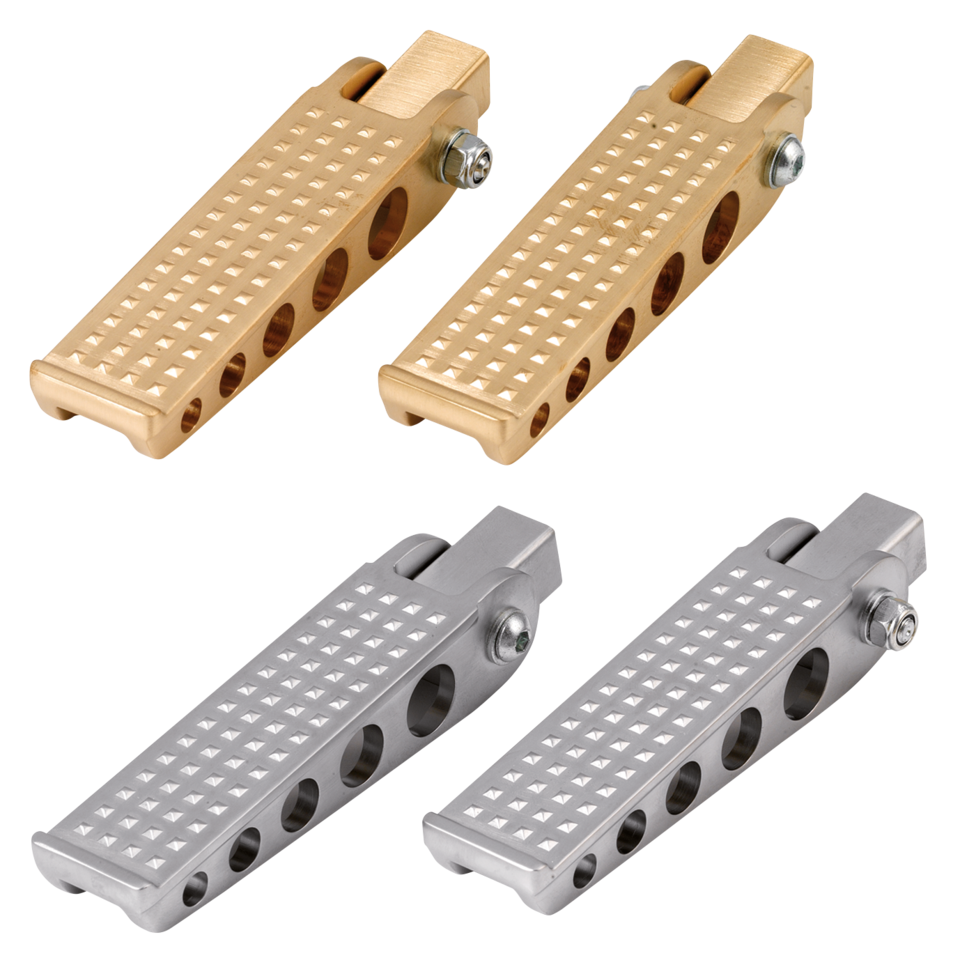 Kustom Tech Forged Brass Knurled Pegs – Foot Control