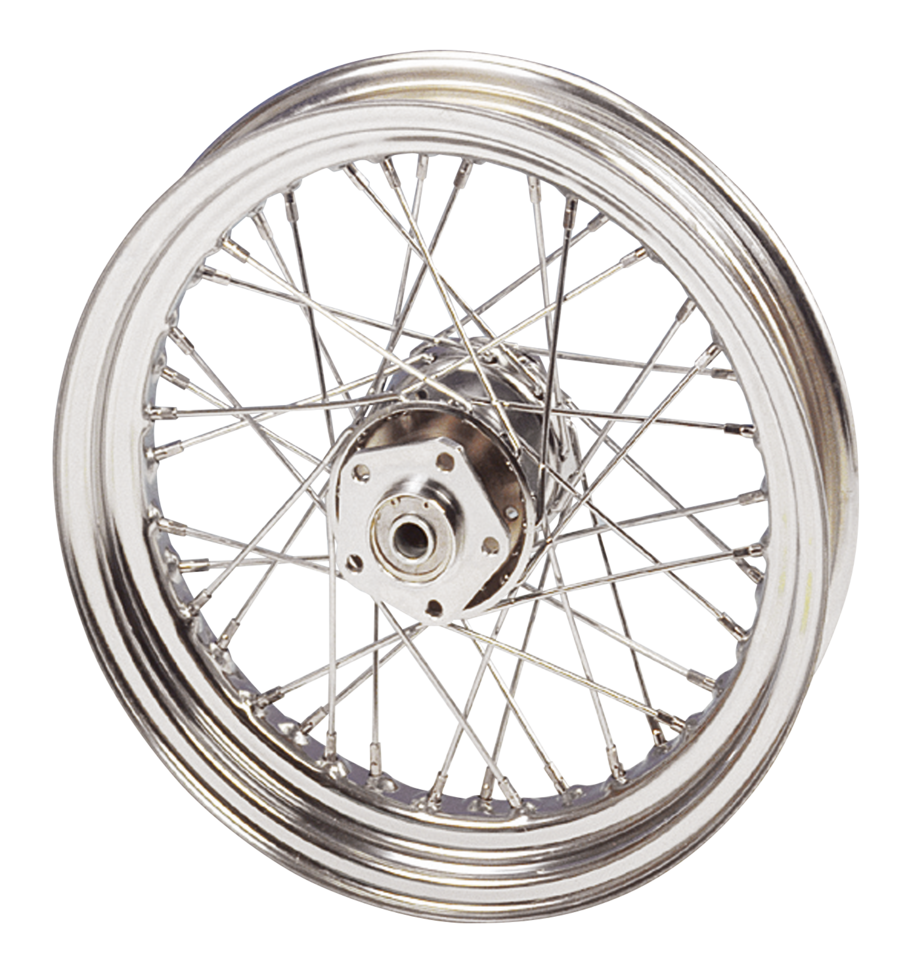 Zodiac Stock Style Wire Wheels for 1982-1999 Big Twin – Wheel & Tire