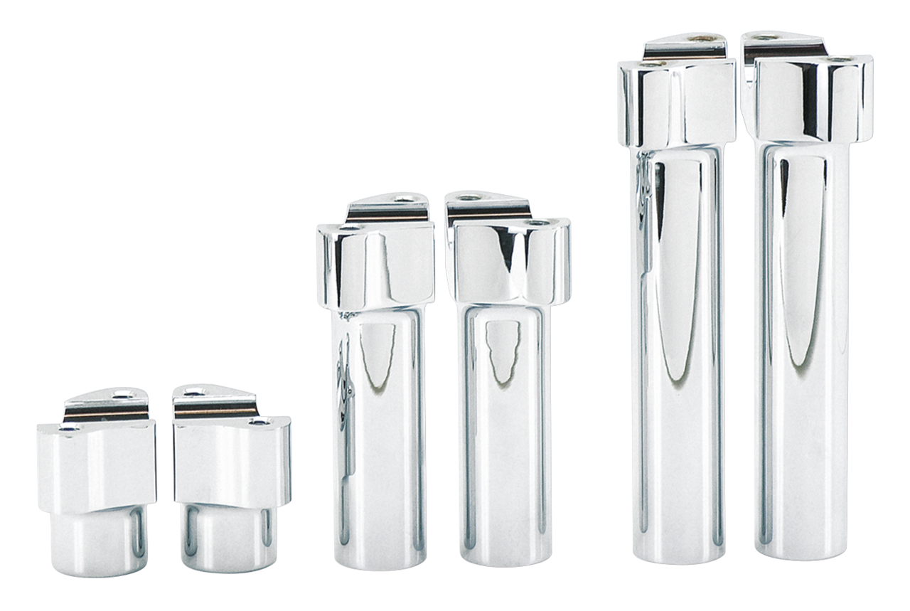 Zodiac Chrome Billet Aluminum Risers – Handlebar