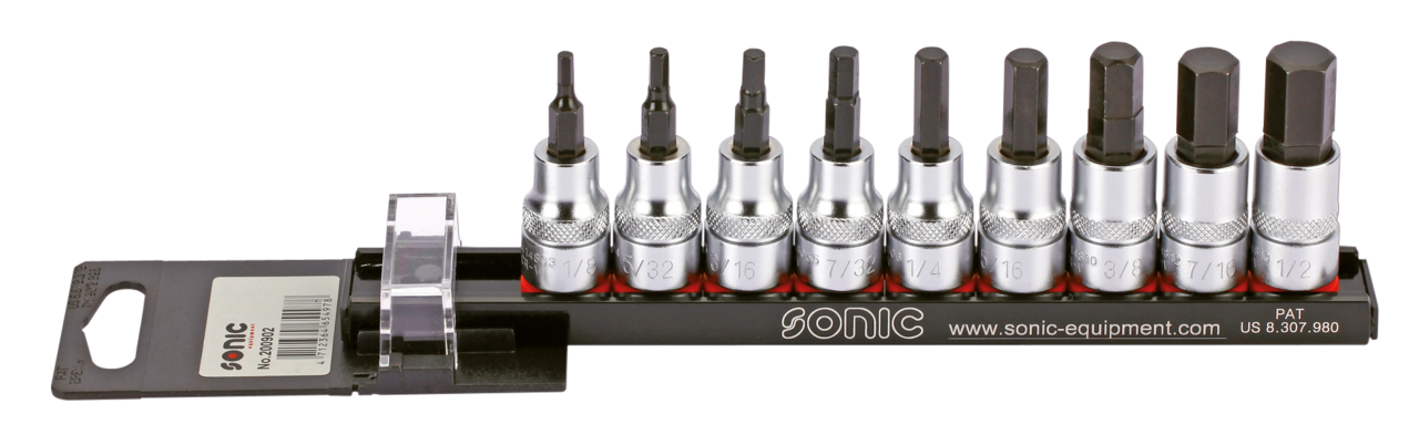Sonic Equipment Socket and Socket Bits – Tools & Chemicals