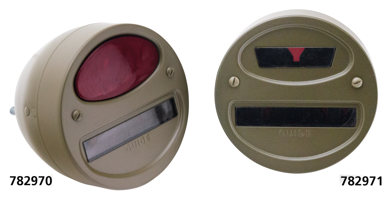 Samwel Blackout Military Taillight for Wla – Electric & Light