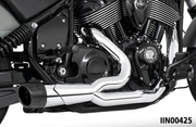 Freedom Performance Exhaust Combat Fluted 2-INTO-1 for Indian Powerplus & Thunderstroke