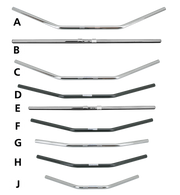 Fehling One Inch Diameter Drag Bars – Handlebar