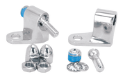 Zodiac Front Chrome Turn Signal Mount Kit – Electric & Light