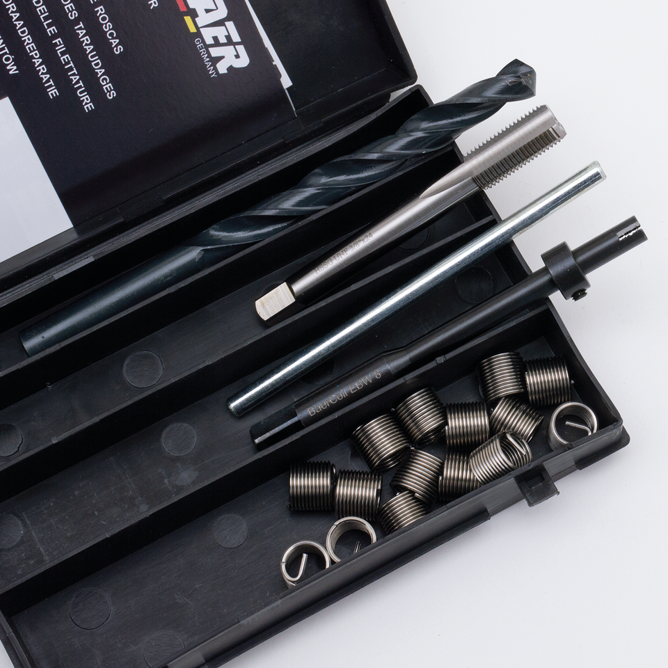 Samwel Supplies Thread Repair – Tools & Chemicals