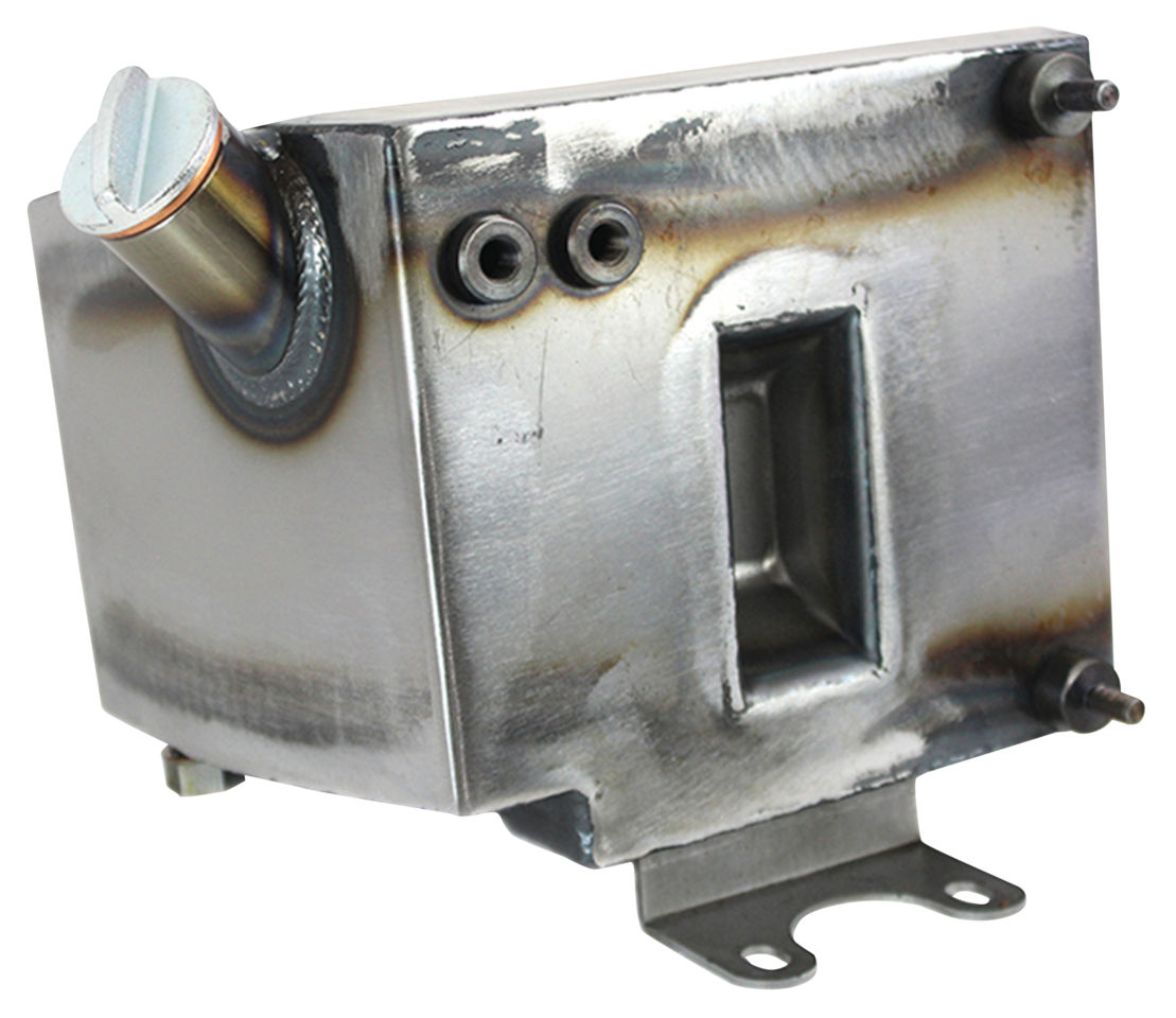 V-Twin Side Fill Wrap Around Oil Tank for 45CI – Gas- & Oil Tank