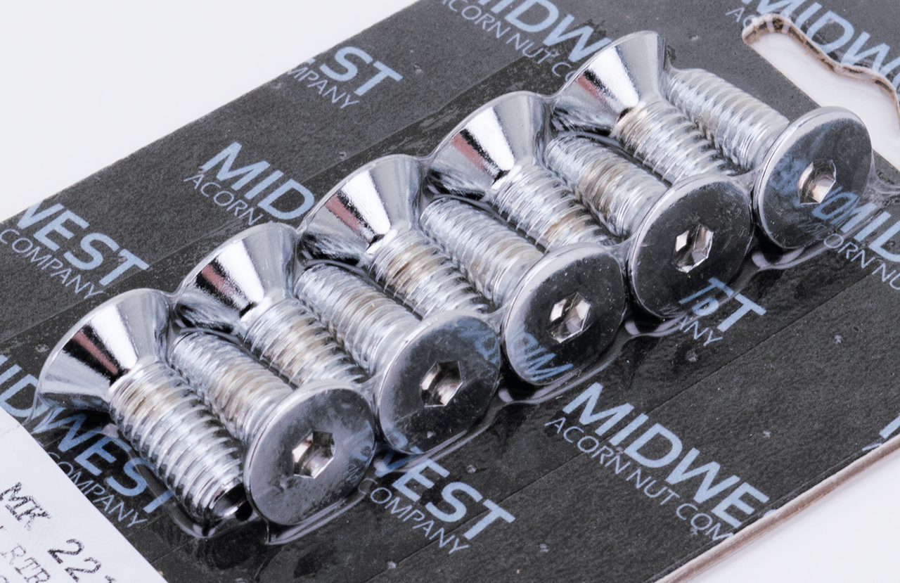 Midwest Acorn Nut Company Brake Rotor Screws & Nuts for Sportster – Hardware