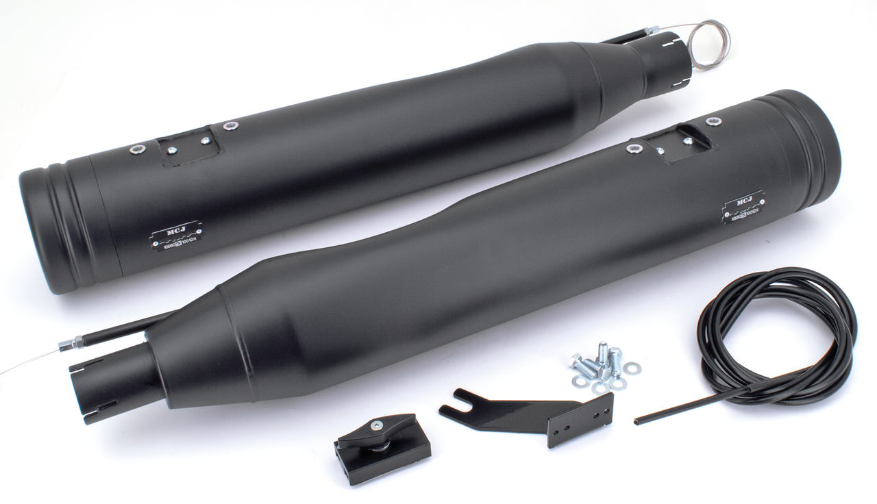 Mcj Adjustable Exhausts for Touring