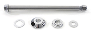 V-Twin Chrome Plated Front and Rear Axles – Wheel & Tire