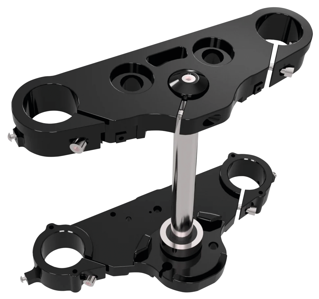 Tommy & Sons El Cabron Milwaukee Eight Softail Triple Trees for 23" Wheels – Front Forks