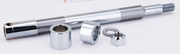Zodiac Chrome Plated Front and Rear Axles – Wheel & Tire