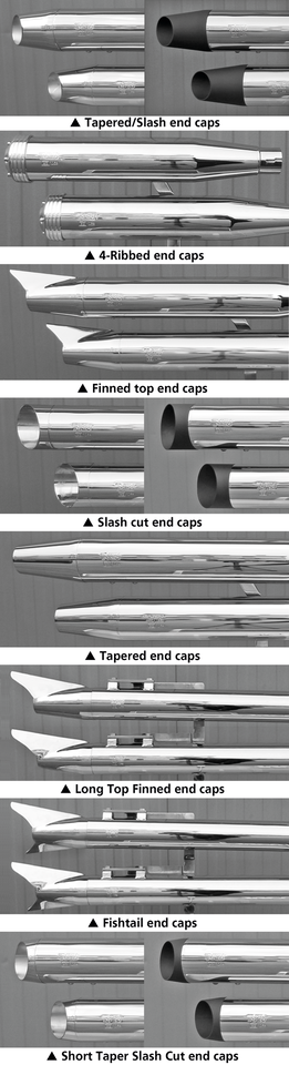 Mcj Endcaps for 80MM Mcj Mufflers – Exhaust