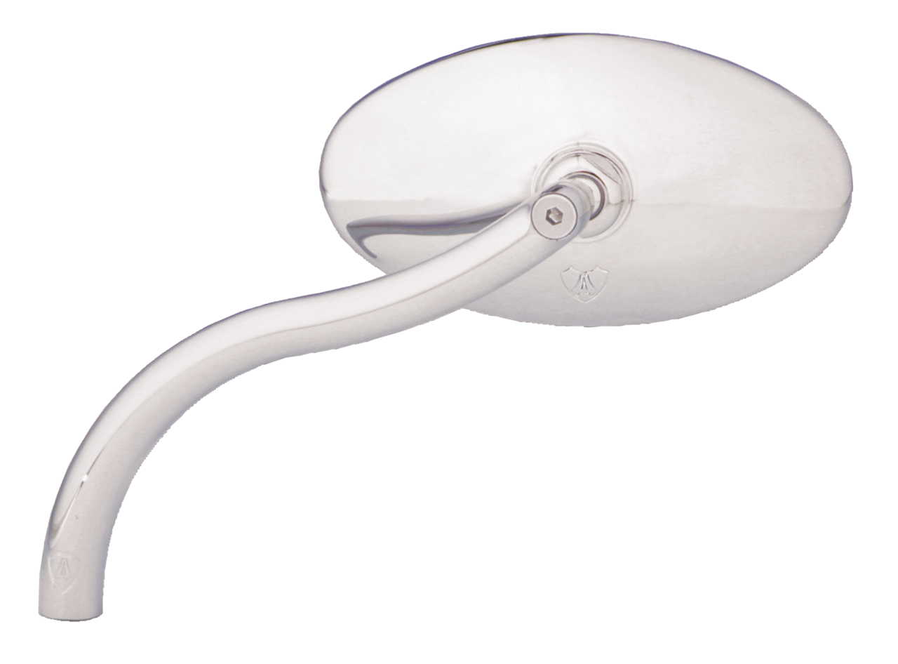 Arlen Ness Die-Cast Chrome Mirrors – Handlebar