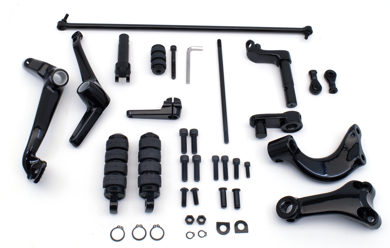 Zodiac Forward Control Kit for 2004-2022 Sportster – Foot Control