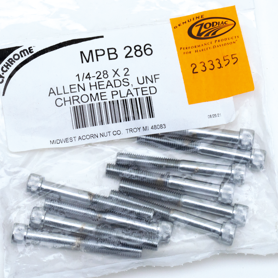 Midwest Acorn Nut Company Chrome Plated Allen Head Screws Assortment Knurled – Hardware