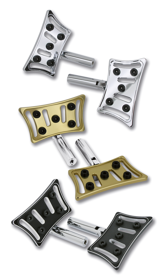 Zodiac Slasher Billet Aluminum Floorboards – Foot Control