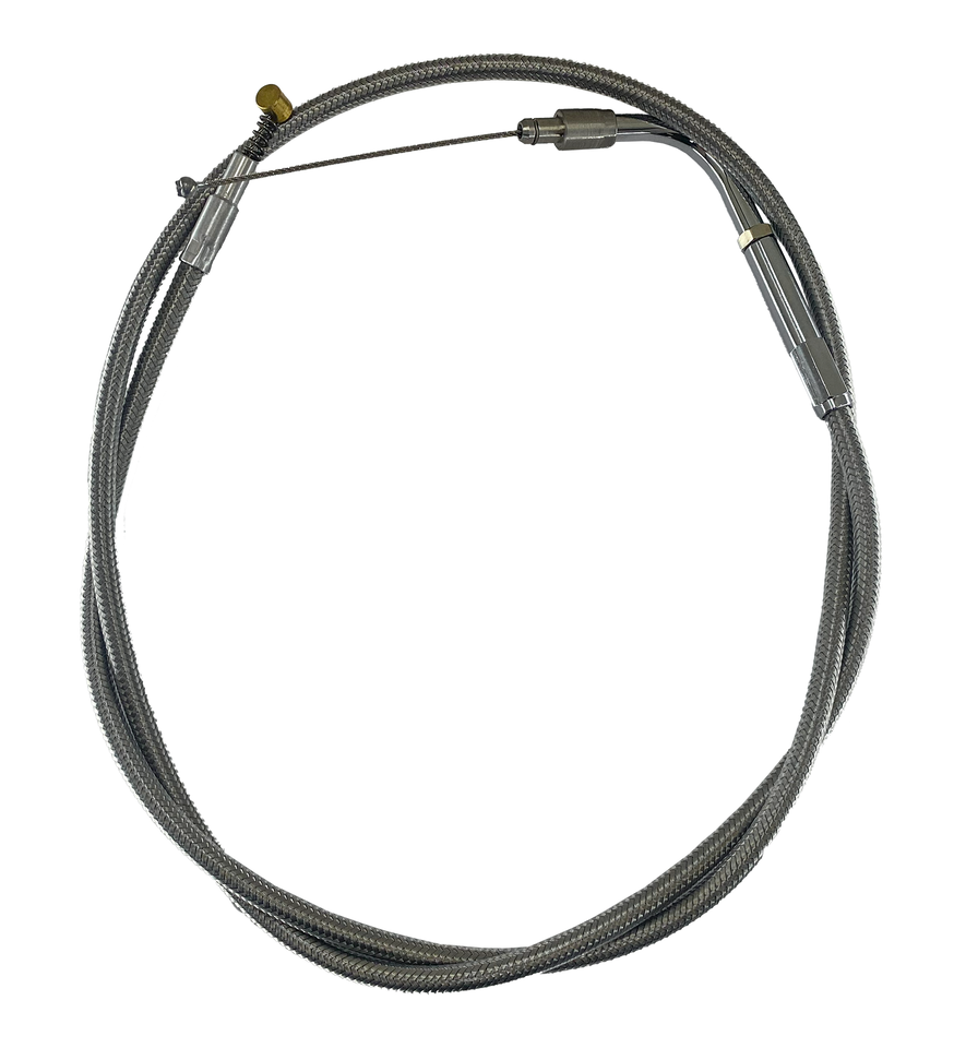 Barnett Clutches & Cables Throttle and Idle Cables for Use with S&S Super E and Super G Carburetors and 1996 to Present Snap-In Style Throttle – Control Cables & Hydraulic Lines