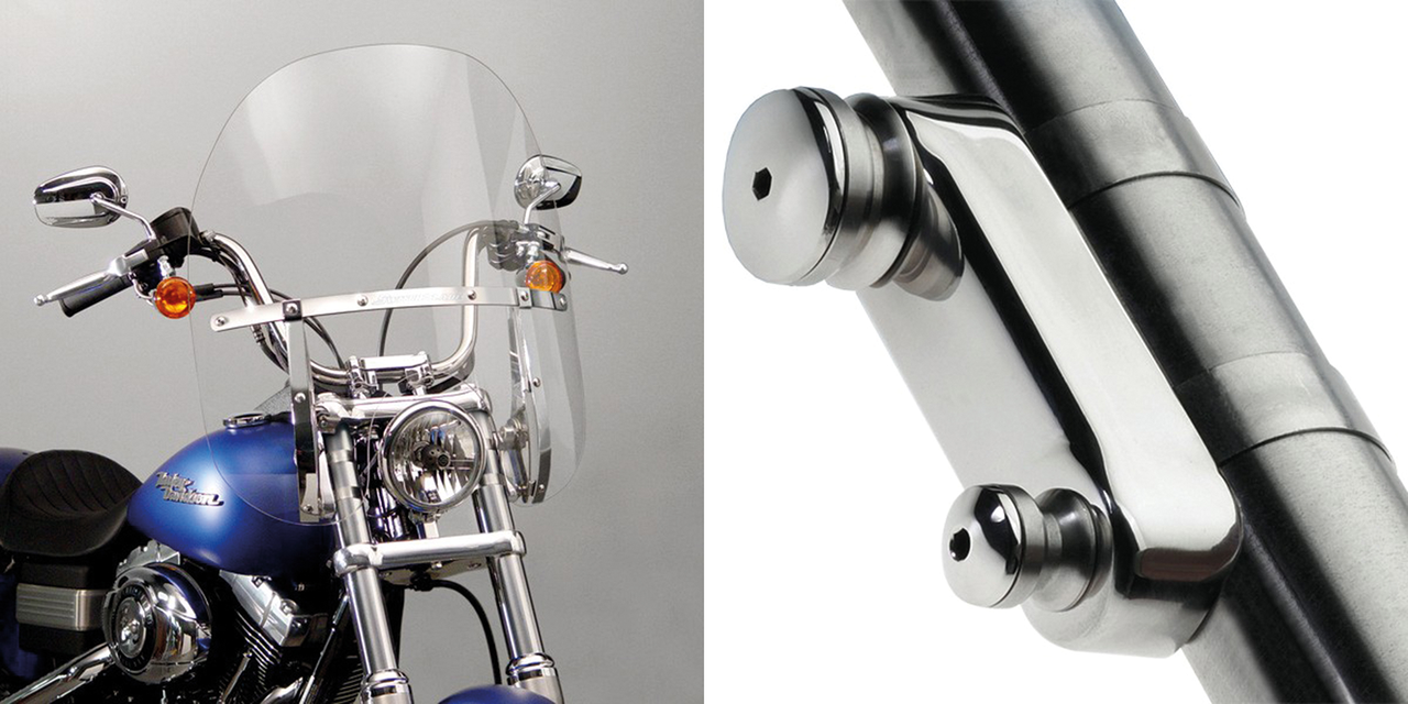 National Cycle Switchblade 2-UP Quick-Release Windshields