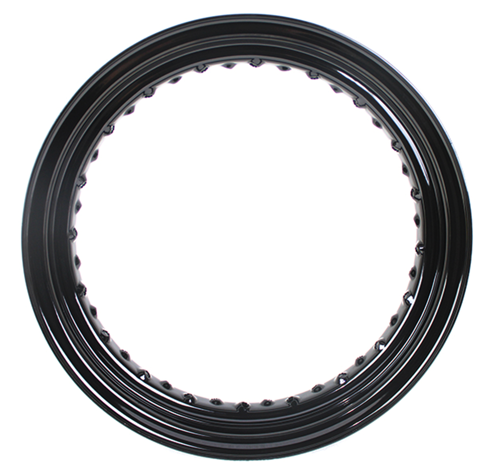 V-Twin Black Stock Replacement Drop Center Rims – Wheel & Tire
