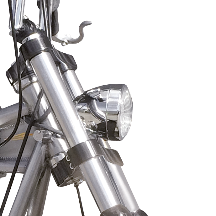 Zodiac 4 1/2" Bottom Mount Headlight – Electric & Light