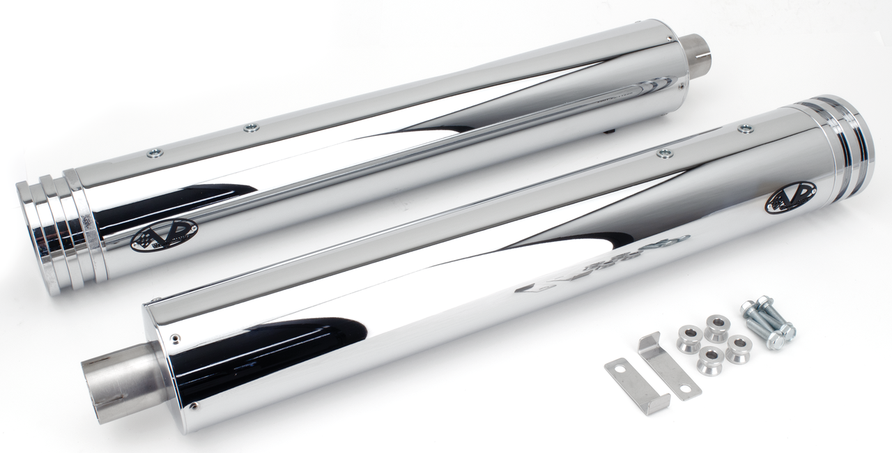 V-Performance Slip-On Mufflers for Touring – Exhaust