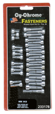 Midwest Acorn Nut Company Chrome Drivetrain Side Cover Kits – Hardware
