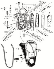 Zodiac Two-Light Dash Mounting Plate – Gauges & Dashes
