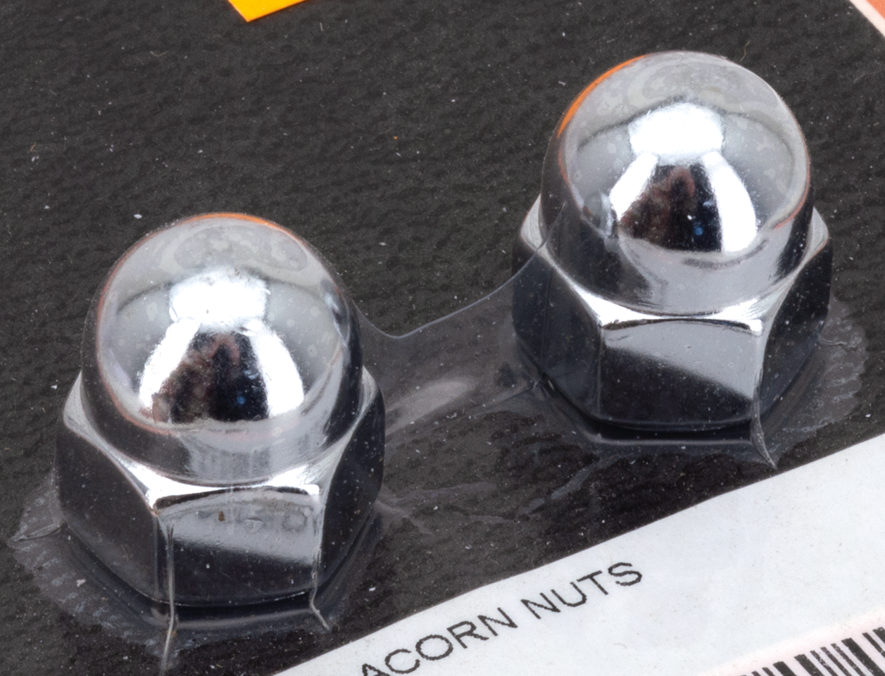 Colony Round Top Chrome Acorn Nuts – Hardware
