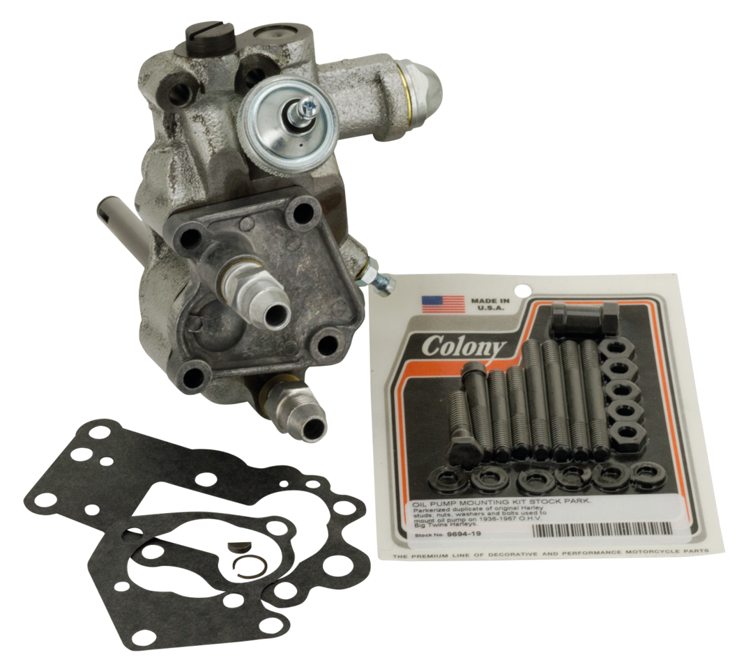 V-Twin Replica Oil Pumps for Early Big Twin – Engine