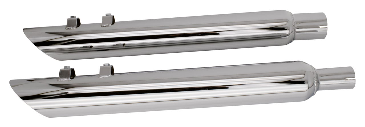 Zodiac Slip-On Mufflers for Big Twin and Sportster