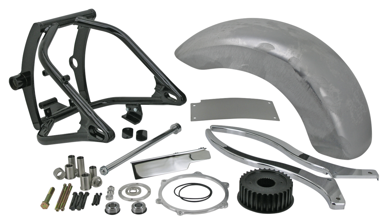 Zodiac's "radium" 250 Swing Arm Kit for Twin Cam Softail – Frame & Rear Suspension