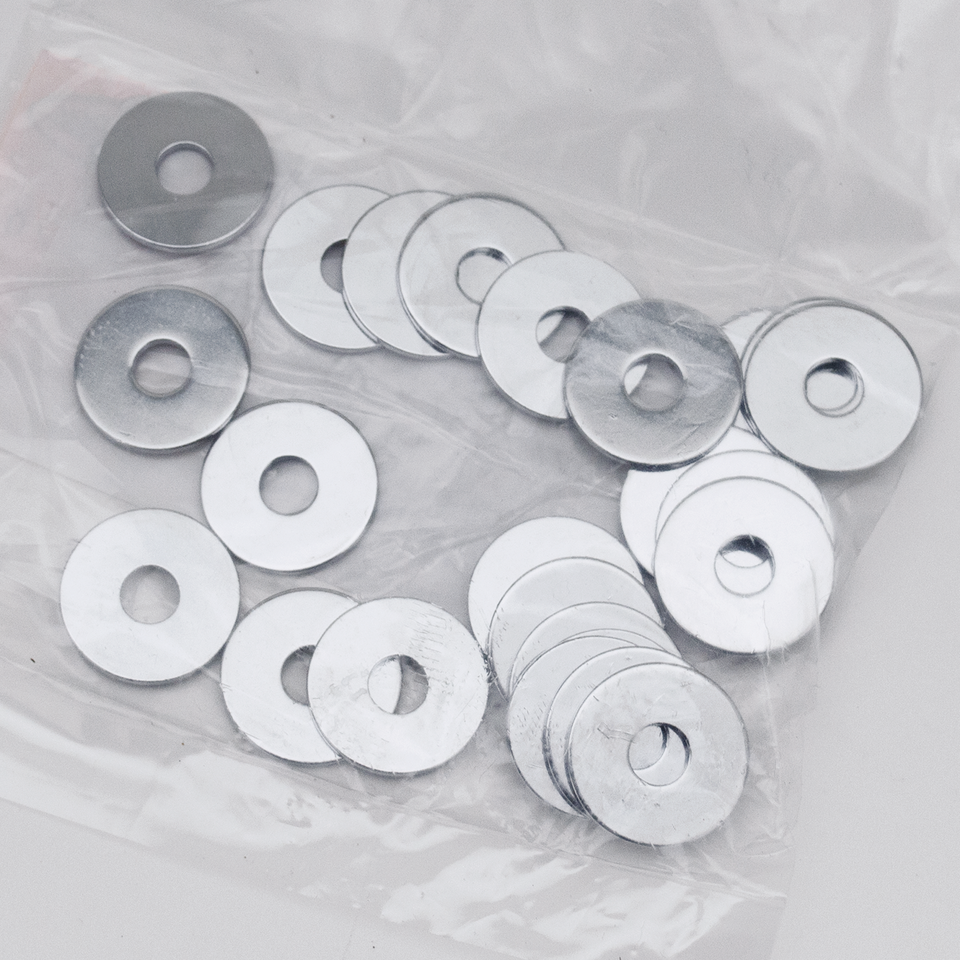 Midwest Acorn Nut Company Chrome Plated Flat Washers Assortment – Hardware