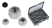 Midwest Acorn Nut Company Chrome Nyloc Nut Assortment – Hardware