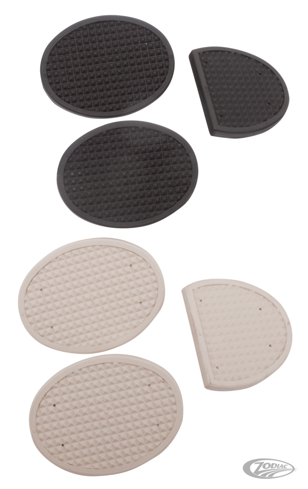 V-Twin Clutch & Brake Pedal Pad Set for Vintage Models – Foot Control