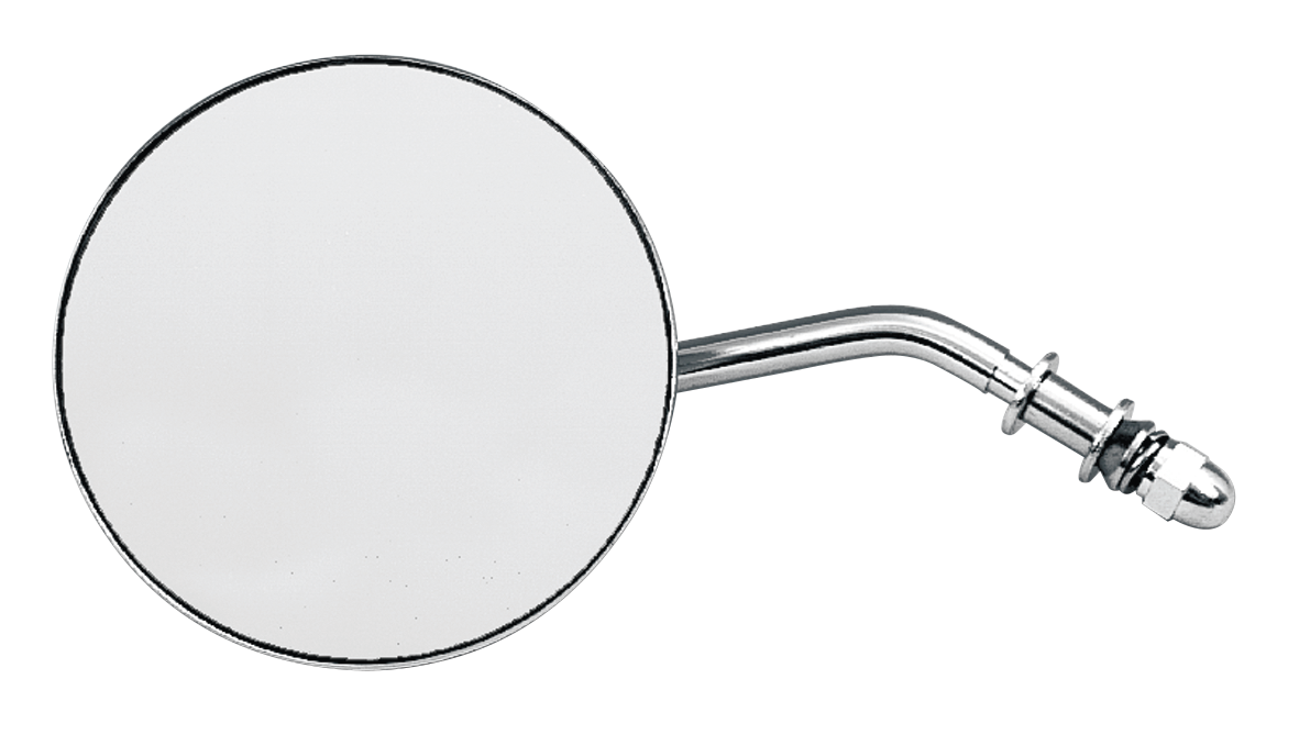 Zodiac Late Style 4" Round Mirror – Handlebar