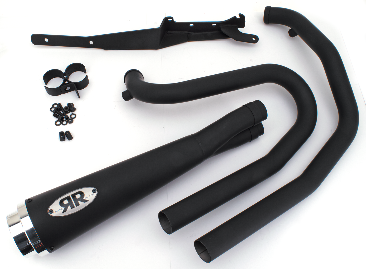 Redthunder 2-INTO-1 Exhaust Systems with Aluminum End Cap