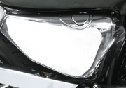 Zodiac Chrome Frame Covers for Sportster – Frame & Rear Suspension