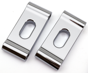 Zodiac Chrome "trapdoor" Front Fender Spacers – Fender & Struts