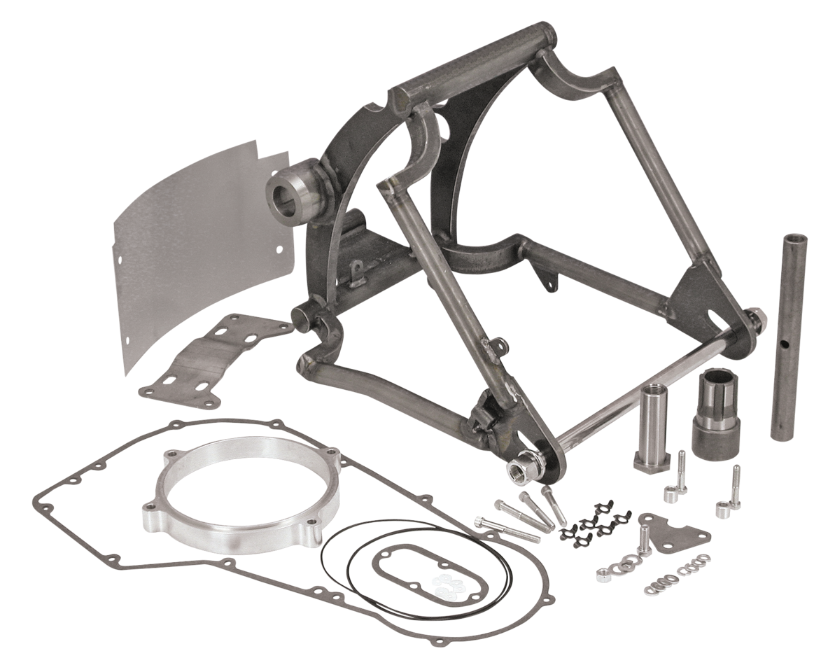 Zodiac "super-Ass" Swingarm Kits for 1991-1999 Softail and Zodiac Widetail Frames – Frame & Rear Suspension