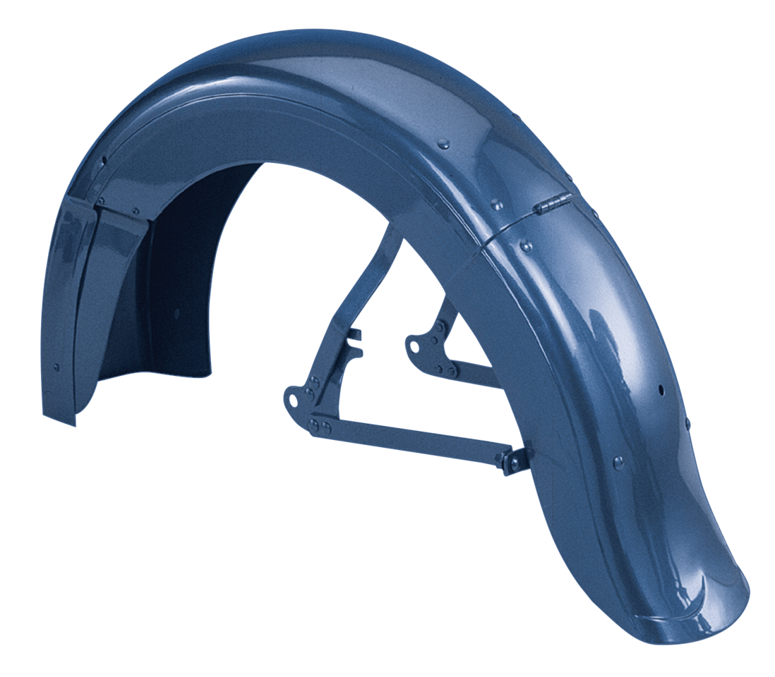 Zodiac Hinged Rear Fender for Hardtail Big Twin – Fender & Struts