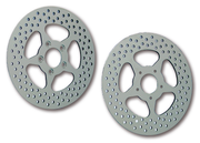 Zodiac Rev"o"lution Polished 5 Point Star Disc Brake Rotors