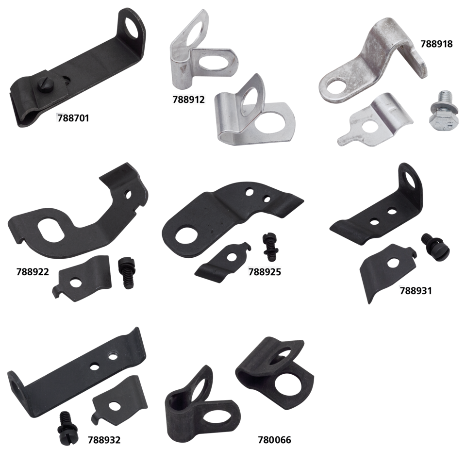 Colony Throttle Control Cable Clips & Brackets for Vintage Models – Intake