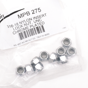 Midwest Acorn Nut Company Chrome Nyloc Nut Assortment – Hardware
