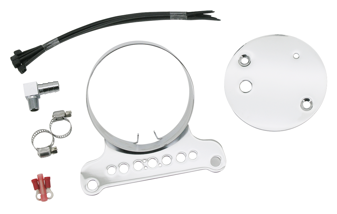 Zodiac Instrument Brackets for Sportster, Dyna & Police Road King – Gauges & Dashes