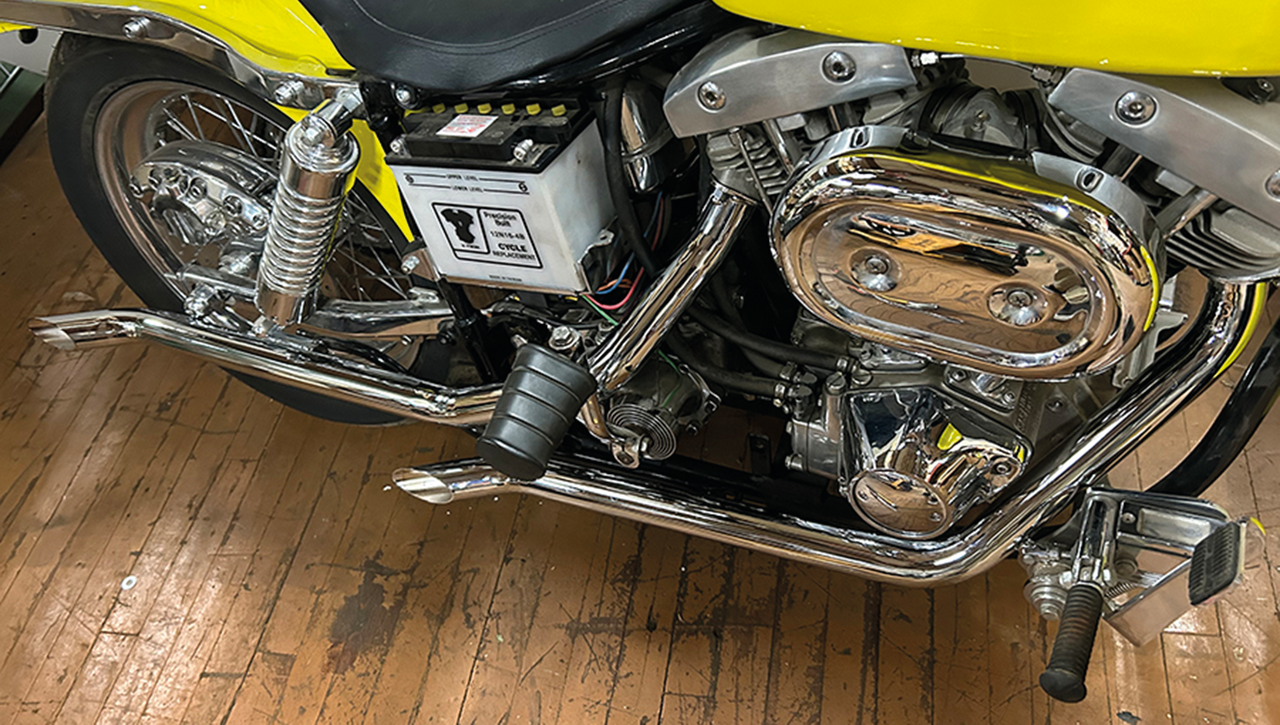 V-Twin Gooseneck Drag Pipes for FX Shovelhead – Exhaust