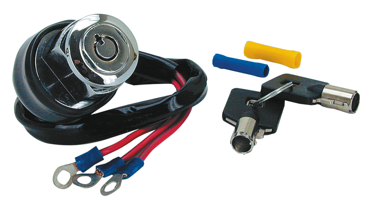Zodiac Ignition Switch with Round Keys – Electric & Light