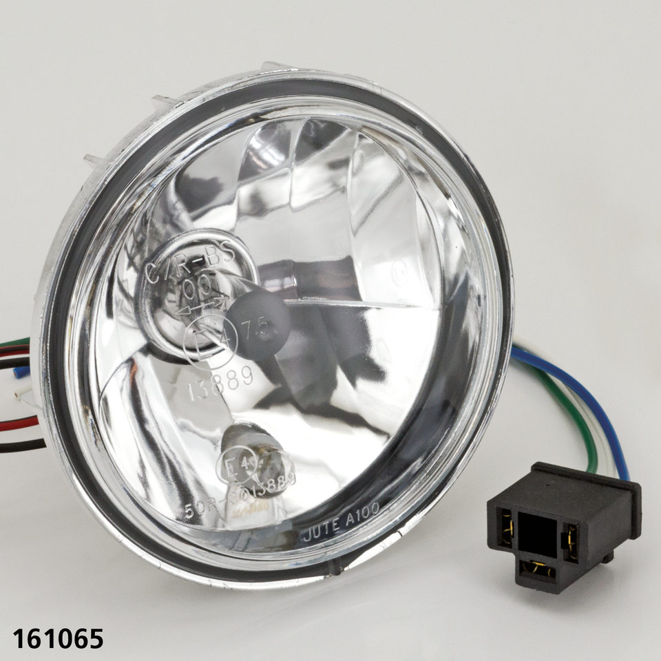 Zodiac Torpedo Style 4 1/2" Halogen Headlight – Electric & Light