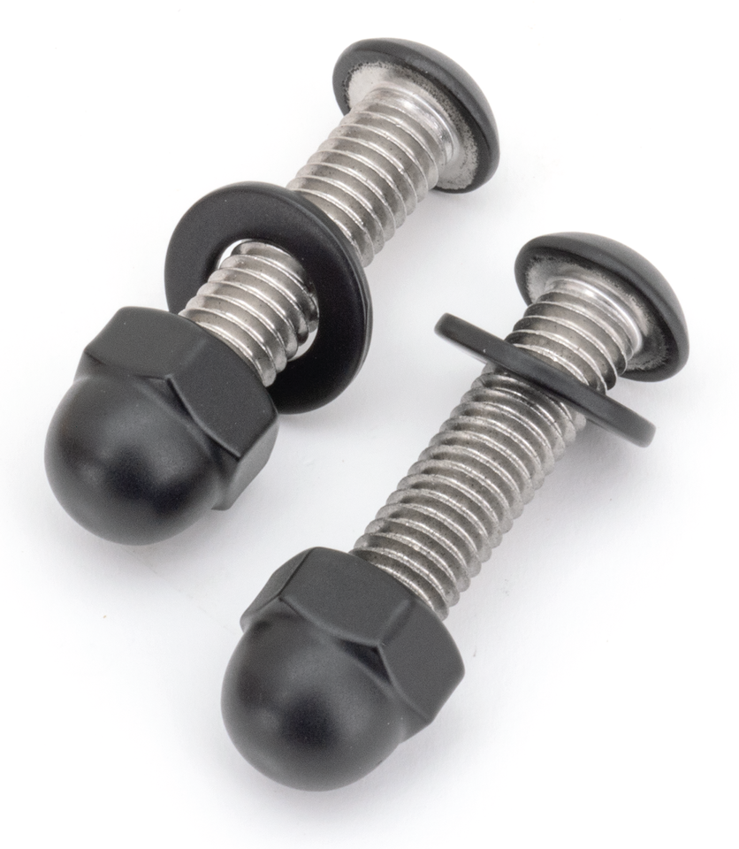 Screws4Bikes Black Stainless Steel Foot Peg Screws – Foot Control